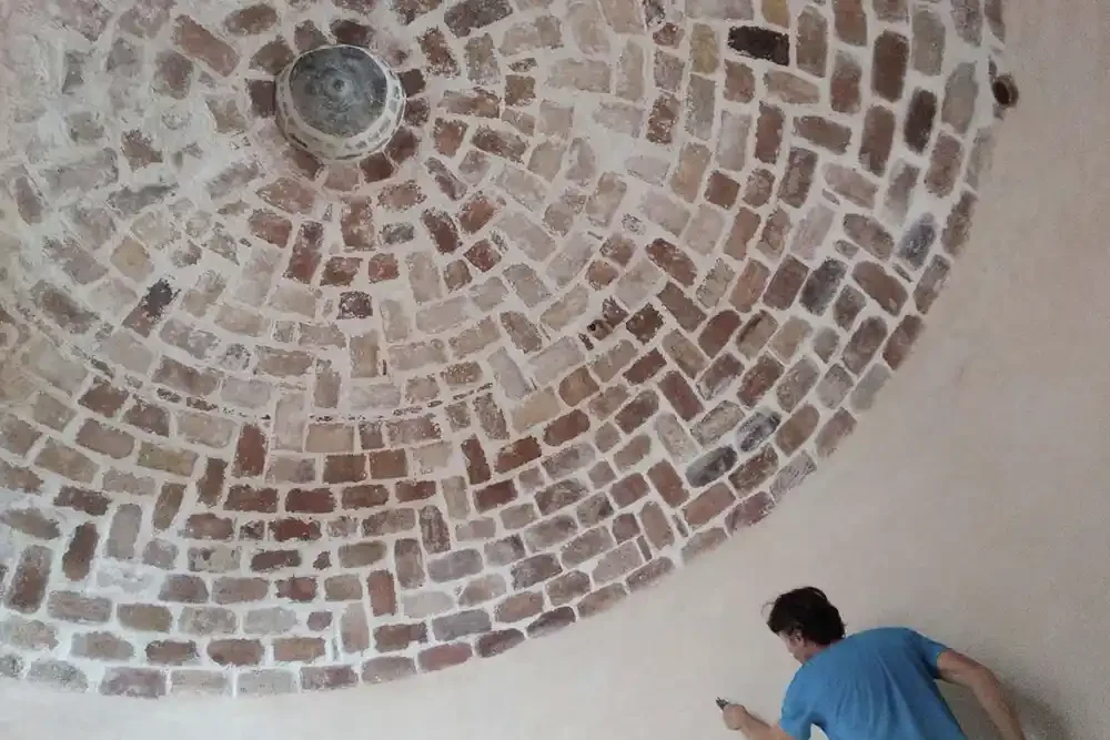 Construcción de un Aljibe con acabado de Mortero de Cal